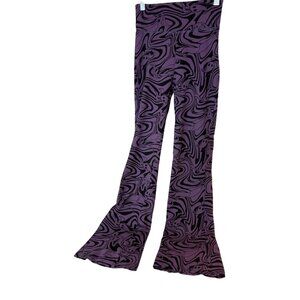 Disney Nightmare Before Christmas Wide Leg Zero Dog Pants Purple Funky XS